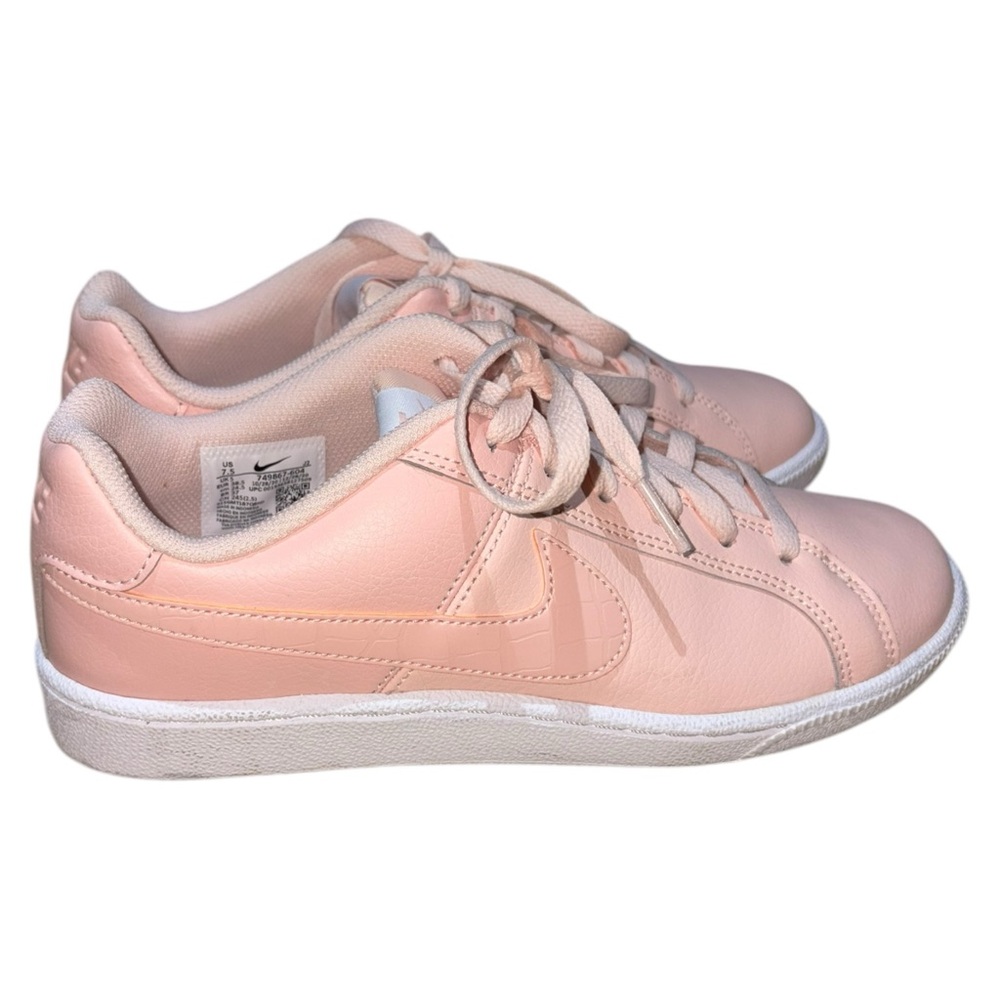 Nike Court Royale 2 Light Pink Sneakers w/ Croc Swoosh – Women’s 7.5